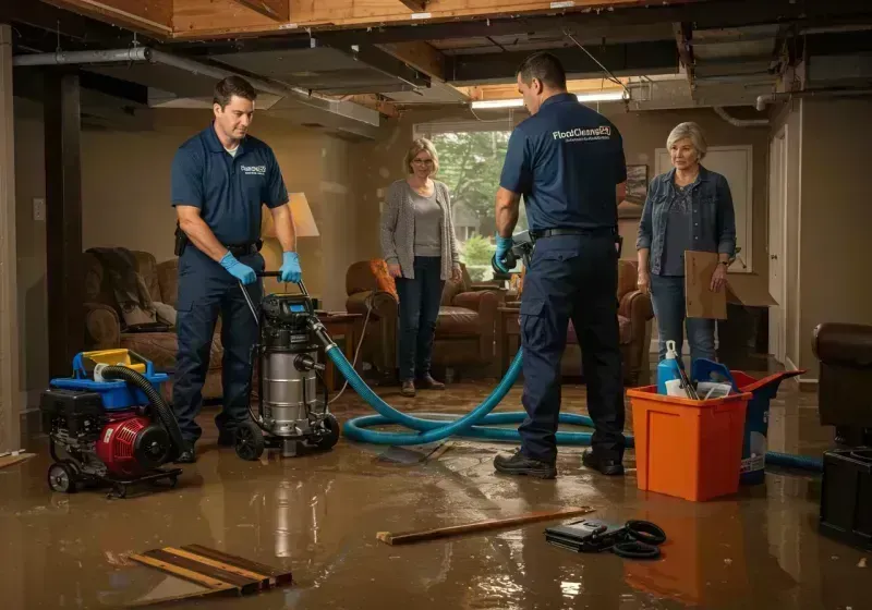 Basement Water Extraction and Removal Techniques process in Richlands, NC